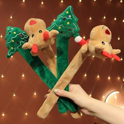 Christmas Snap Ring Elk Bracelet Children's Plush Toy Christmas Gift Christmas Tree Bracelet