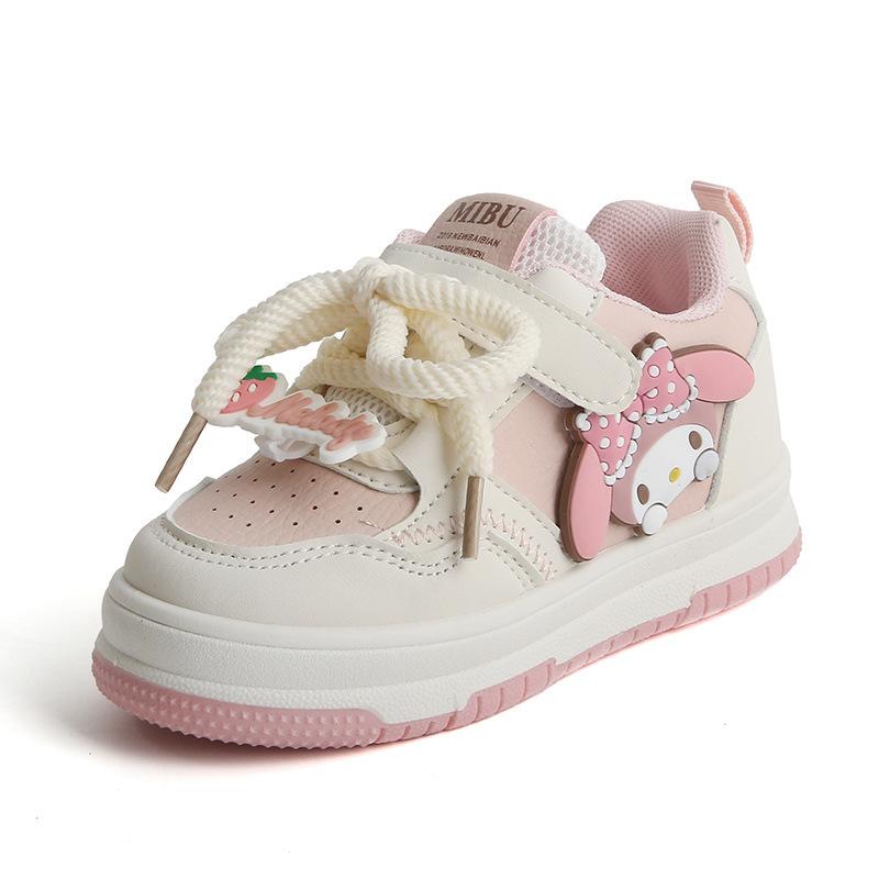 

Girls High Top Cartoon Canvas Shoes Spring Autumn Casual Sneakers for Toddlers The inner length of size 21 shoes is about 13.5cm розовый