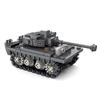 Military WW2 MOC Army King Tiger Tank 99A Main Battle Tanks M1A2 Tank Soldiers Building Blocks Bricks Set For Children Toys