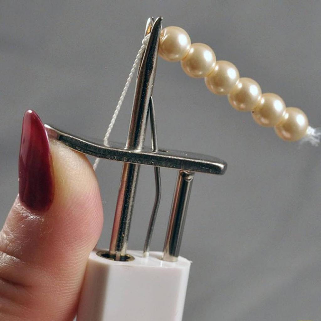 Beading Needles Knotting Tool Make Bracelets Quickly Tool for DIY Beading Jewelry Making