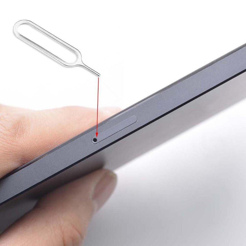SIM Card Key Tray Eject Pin Portable Removal Tool Accessories for IPhone Samsung Xiaomi Sim Card Opener Remover Needle 1-50pcs