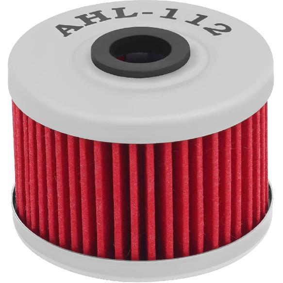 

AHL 112 Масляний фільтр 15410-KF0-010 15410-KF0-020 15410-KL3-670 Сумісний з Honda ATC250ES ATC 250 ATC250 ES Big Red 250 1985 1986 1987 XR400R XR400 A3