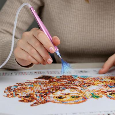 Στυλό Κενού Diamond Art Ηλεκτρικό Στυλό Diamond Art Εργαλείο Τοποθέτησης Διαμαντιών Χωρίς Κερί για Όλα τα Σχήματα Μεγέθη Διαμαντιών Κατασκευή Diamond Art