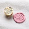 Round Scrapbooking Sealing Wax Brass Sealing Wax Stamp Head  Gift Packaging Cards