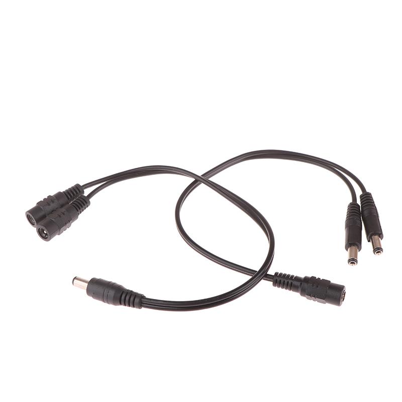 Dc 12V 1 Female To 2 Male Power Split Splitter Cable For Cctv Camera Security Dvr Accessories Led Light Strip