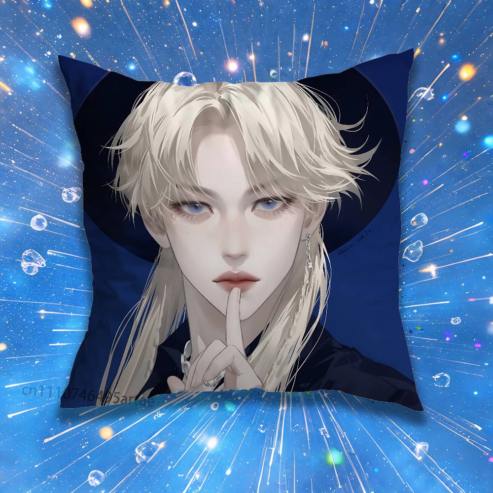 FFelix Lee SSKZ Pillow Case For Home Bedroom Car Office Decoration Living Room Sofa Cushion Cover Suitable