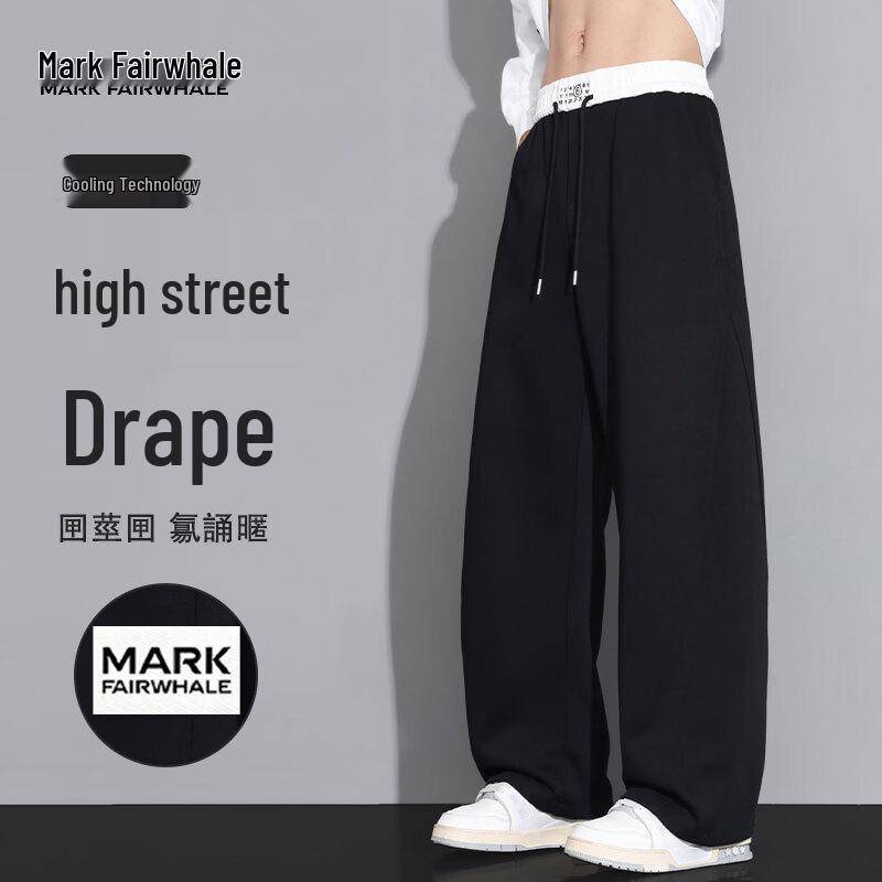 MARK FAIRWHALE Men s Summer High Street Casual Pants 3XL