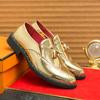 Fashion Luxury Business Formal Leather Shoes Gold Men's Casual Slip-On Oxford Fashion Pointed Office Shoes Patent Leather Tassel Shoes