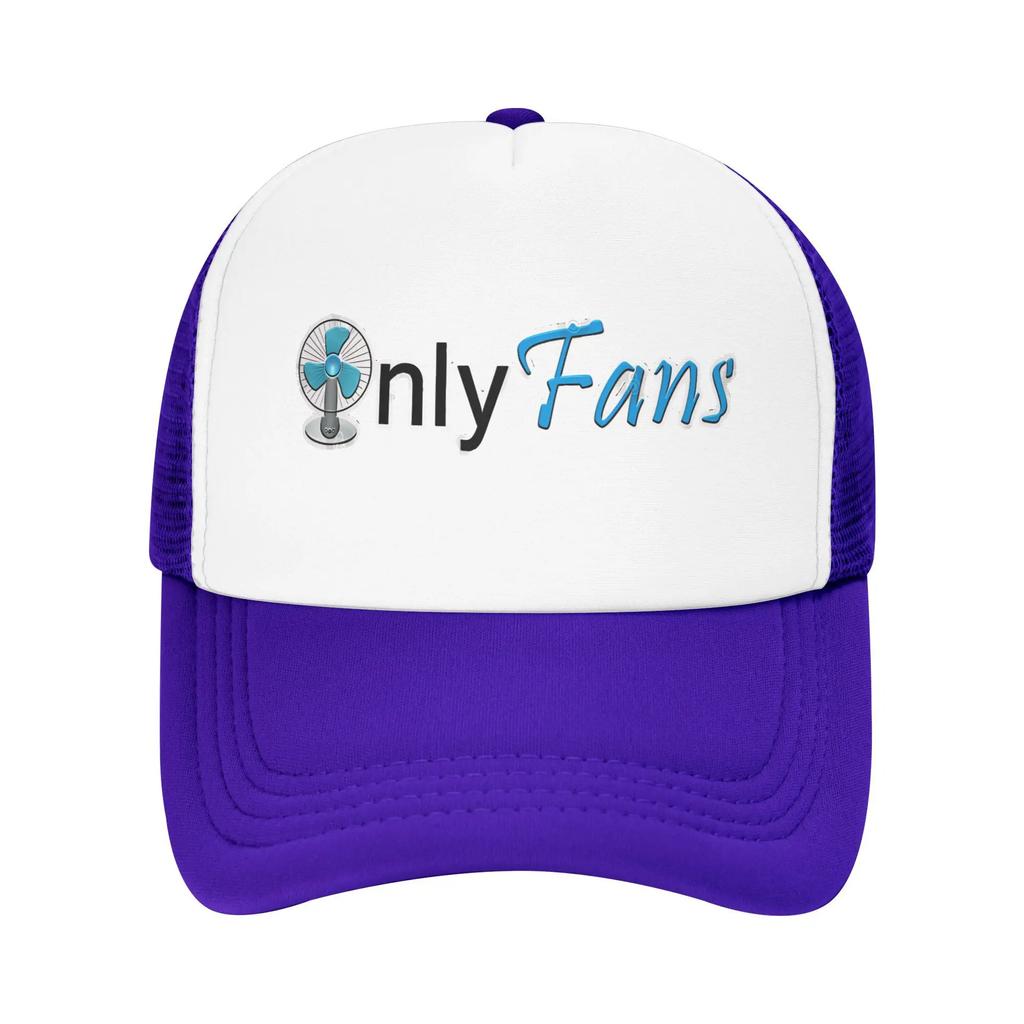 OnlyFans Only Fans Enthusiast Snapback Hat For Men Women Summer Cooling Mesh Side Caps Hats Adjustable Fit For Casual Headwear