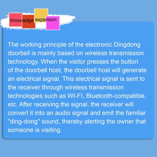 DIY Doorbell STEM Kit Wooden Circuit Science Project for Kids No-Solder Electronics Learning