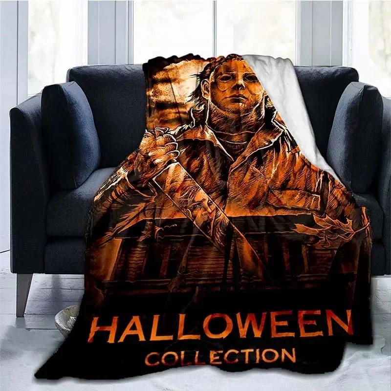 Michael Myers Deka Super Měkká Plyšová Flanelová Deka Obývací Pokoj Ložnice Pohovka Deky na Postele Deka Personalizovaný Dárek