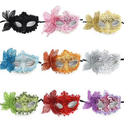 Luxus Venezianische Maskerade Maske Damen Mädchen Sexy Fuchsauge Maske Schmetterling Maske Für Kostümparty Weihnachten Halloween Party Pailletten Maske