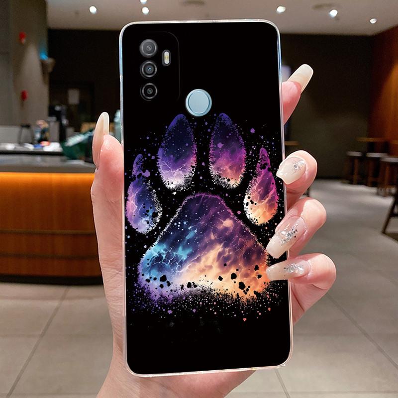 For OPPO A53S Case Oppo A53 Phone Case Oppo A33 A53 2020 A53S 4G Cute Cool Dragon Boys Girls Transparent Silicone TPU Back Cover