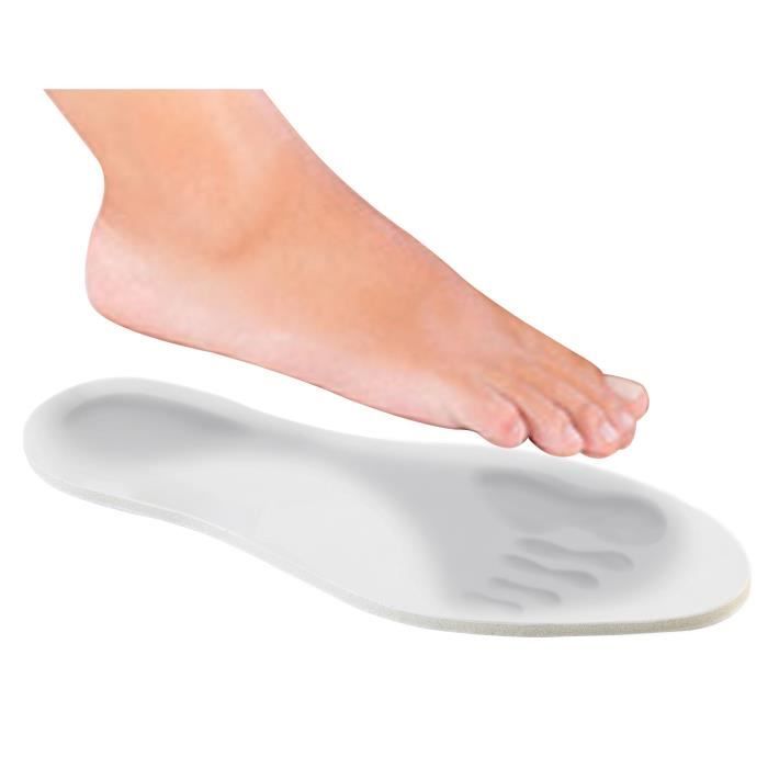 

Semelles à mémoire de forme - Non spécifié - Lot de 3 paires - Polyuréthane - Taille unique - Mixte