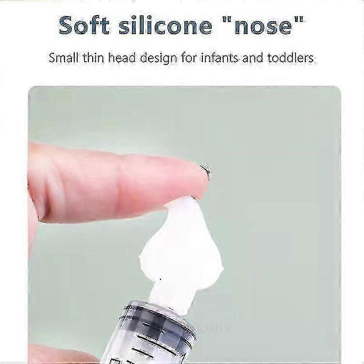 2 Pieces Baby Nasal Aspirator Professional Syringe for Infant Nose Cleaning Gentle Hygiene Maintenance