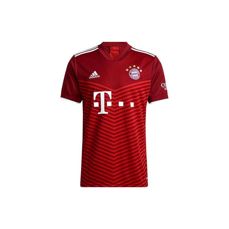 Adidas Bayern Munich Black Soccer Jerseys Men s Red Moderate GM5313 XS