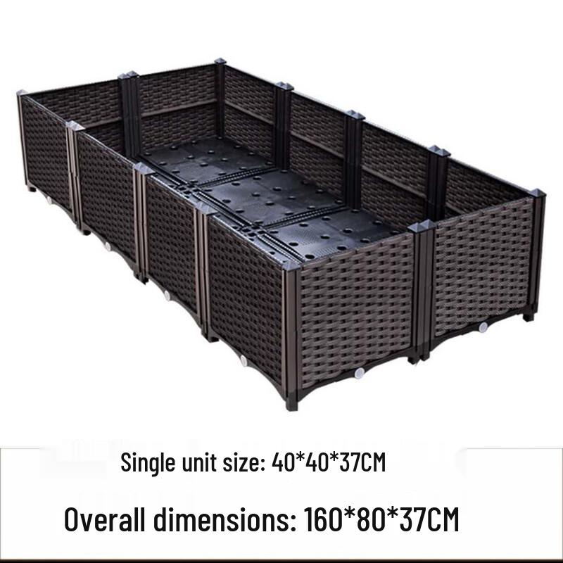 Lieve Modular Raised Garden Bed Planter Box