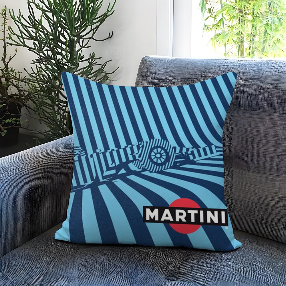 Car Cool M-MartiniES Cushion Cover Comfortable Reversible Pillow Cover Ideal for Car Sofa Bedroom & Beyond