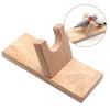 Wooden Hot Glue Holder DIY Hot Glue Support Stand Durable Craft Room Organizer
