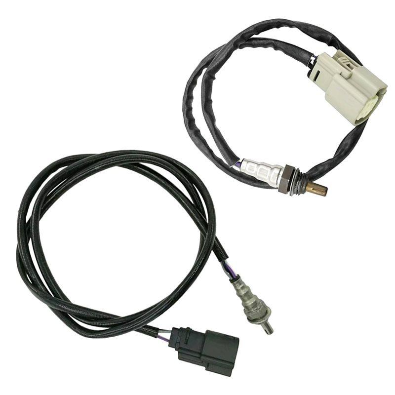 Front+ Rear Oxygen O2 Sensors 27809-10& 27729-10 932-14064 932-14063 For Davidson Electra Glide Road King Tri