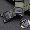 Canvas watch bracelet Band for casio g-shock SGW-100-1V SGW-200 100B GW-3500B 3000B Sport Nylon Waterproof Strap Notch watchband