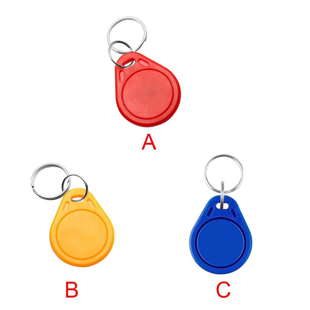 100pcs Access Cards Portable Door Control Cards Water-proof Community Keyfobs