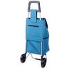 Shopping trolley with bag, blue, 40 l