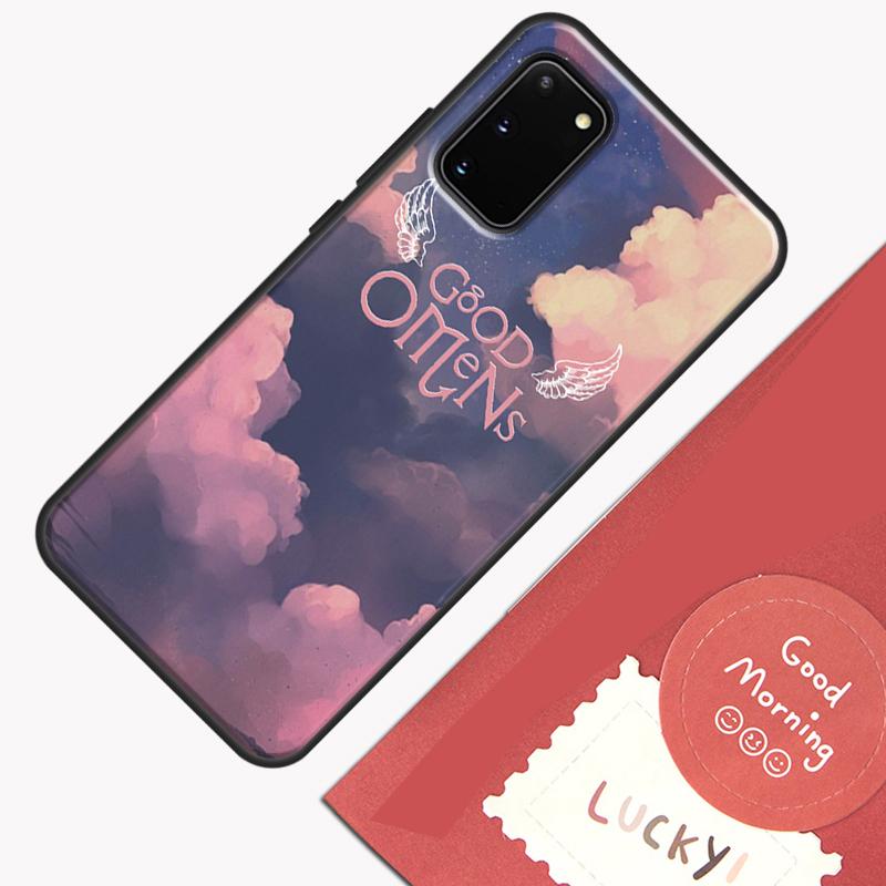 Good Omens Phone Case For Samsung Galaxy S26 S25 S24 S20 S21 S22 S23 Ultra S10 Plus S25 FE Cover Shell