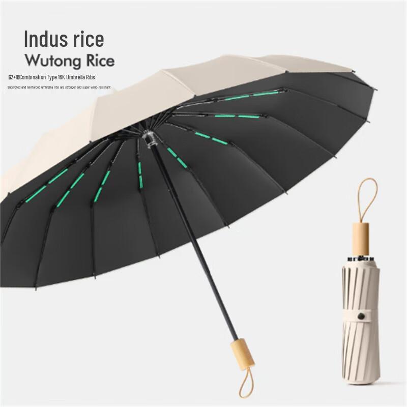 Extra Large Manual Folding All-Weather Umbrella