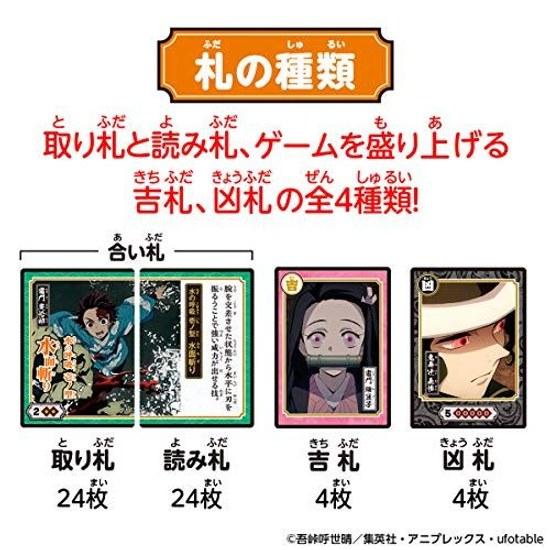 Demon Slayer Kimetsu No Yaiba Full Concentration Card Game