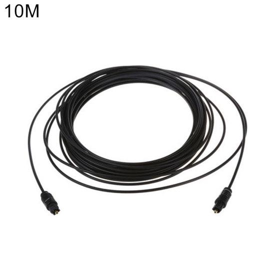 1/1.5/2/3/5/10m Optical Digital Audio Cable Toslink Cord for Xbox Blueray PS3