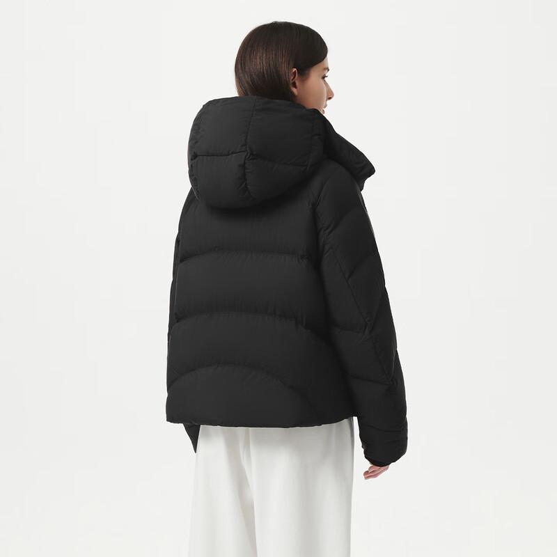 Tanboer Women's Short Down Jacket with Detachable Hood TB5530308Z