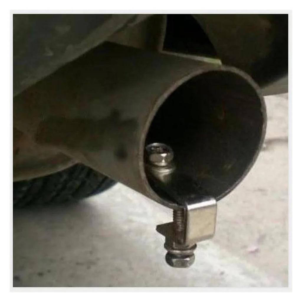 Muffler Cutter Turbo Sound Car Exhaust Booster Speaker Universal Aluminum Auto Muffler Tail Pipe