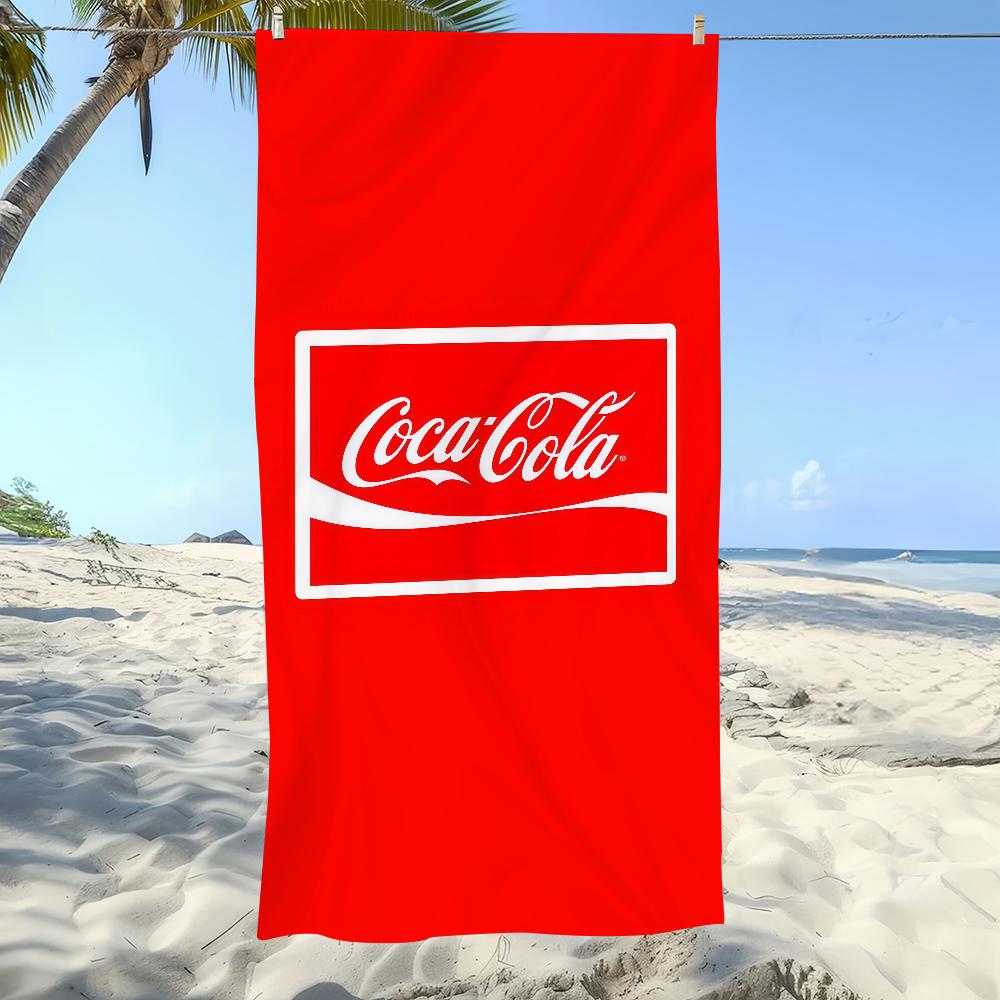 Mode C-CocaS C-Cola-S Kunst Handtuch Strand Übergröße Weich Ultra Saugfähig Schnell Trocknend Groß Pool Reise Camping Badezimmer