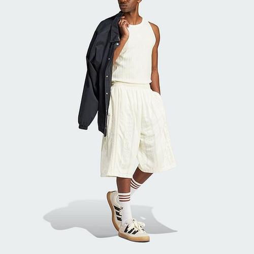 Adidas Originals FASHION MESH SHORTS Casual Shorts Men's Ivory White IT7508