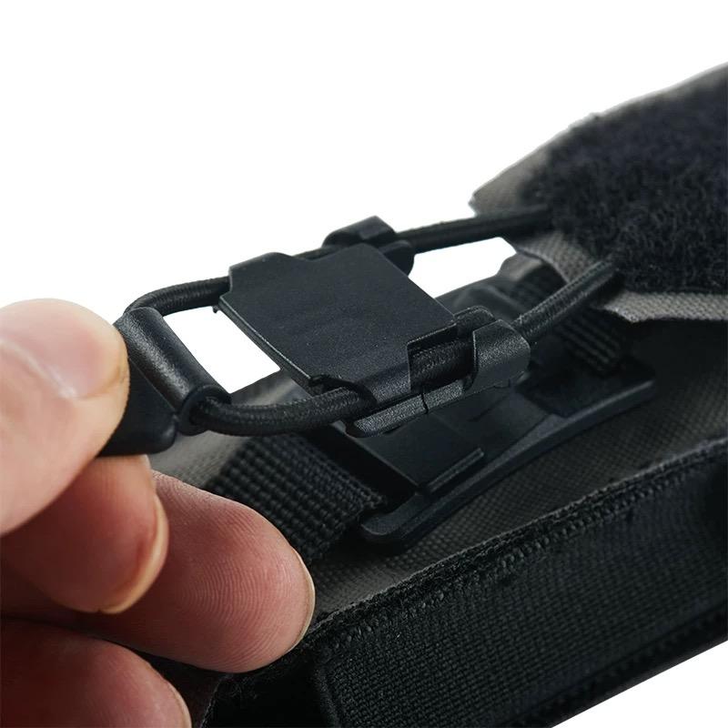 Tactical Multifunction Magnetic Buckle Quick-release Tool Small Bag Techwear Style Detachable Belt Pouch Flashlight Storage Bag