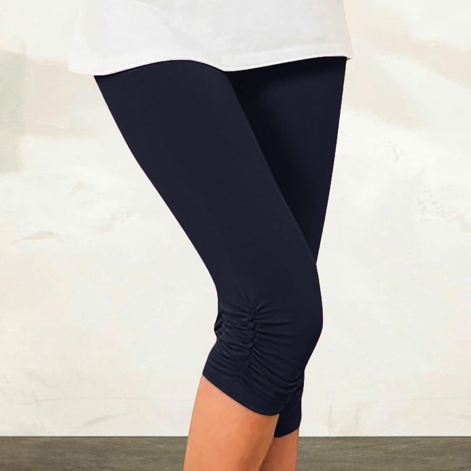 

Женские удобные эластичные укороченные плиссированные брюки до бедра XXXXXL