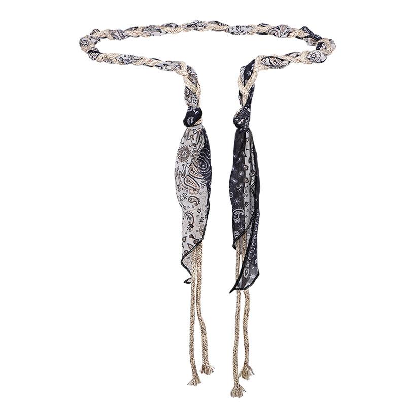 Bohemian Waist Chain Belt With Tassel For Women Casual Winter Accessory
