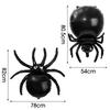 20/1pc Halloween Black Spider Balloons Large Foil Balloon Kids Inflatable Toys Horror Spider Halloween Props Party Decoration