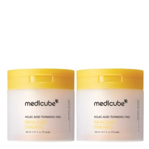 MEDICUBE Kojic Acid Turmeric Pad 160ml/70pads*2ea set