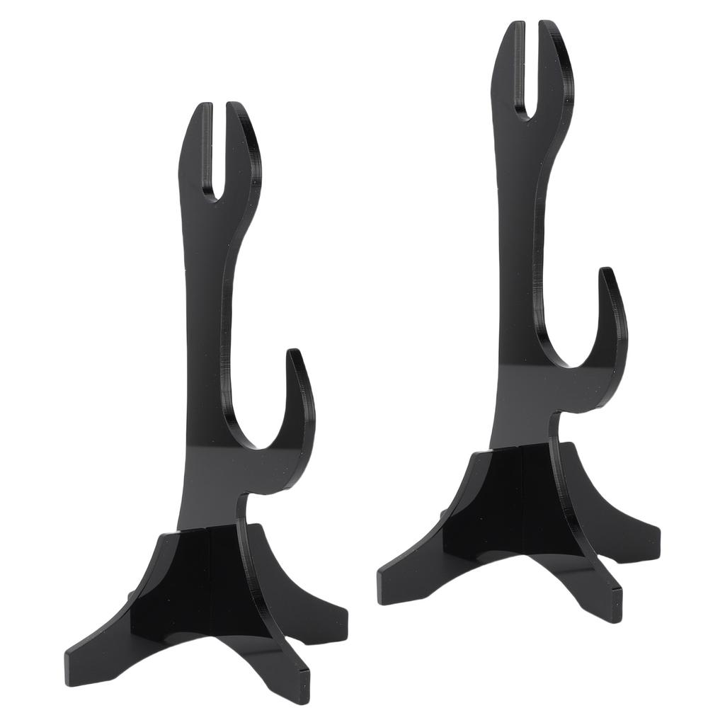 Sword Stand Two Layer Acrylic Stable Base Samurai Sword Display Holder Home Decor for Collection