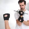 Mănuși de haltere Femei Bărbați Mănuși de fitness pentru gimnastică, cu jumătate de deget, respirabile, anti-alunecare, cu gel pentru antrenament pentru culturism, gantere, mănuși