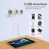 TP-WB2U3E Compact Power Strip – 3× EU Plugs + 2× USB Ports | Safe Practical Space-saving