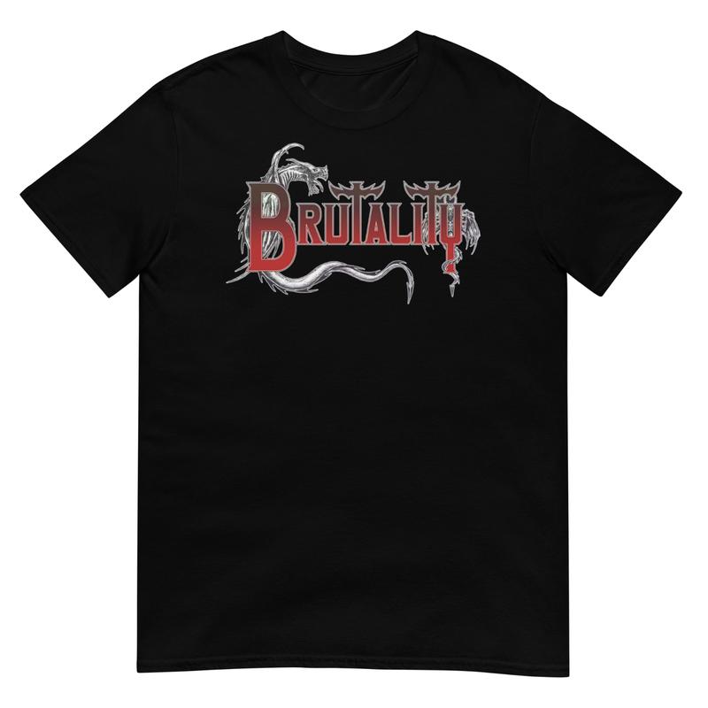 BRUTALITY Logo Unisex T-shirt XXXL