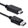 Qoltec DisplayPort V1.1 Męski | HDMI Męski | 4K | 1m