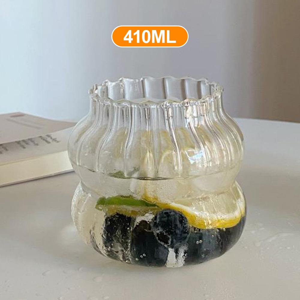 

Кофейная чашка, стеклянные коктейльные стаканы, большая емкость, молочный напиток, полосатая чашка для сока, термостойкое стекло, стаканы для холодных напитков 410 мл 650 мл 410-835ml