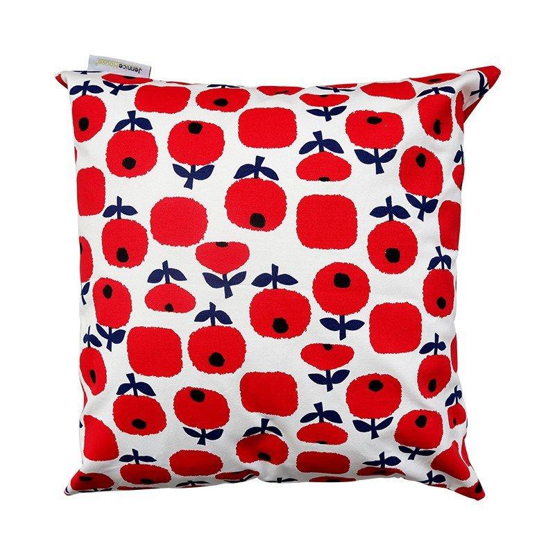 Pillow Cotton Printed Floral Pattern Sofa Pillow Core Pillowcase Bedside Cushion