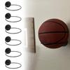 6Pcs Volleyball Wall Storage Display Football Wall Mount Ball Stand Wall Mounted