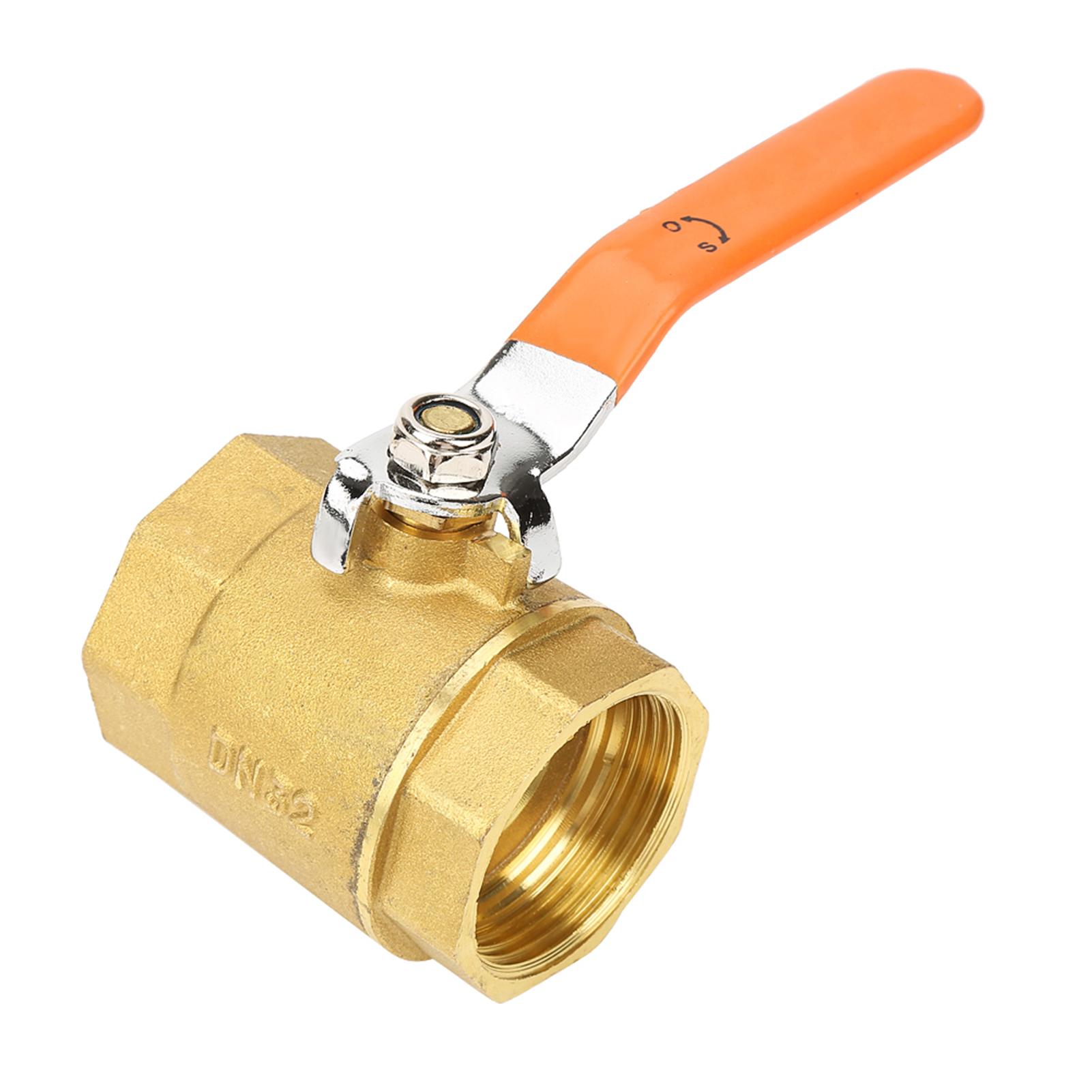 

1pc DN32 114BSP Brass Pipe Ball Valve 1.6MPa for Water Oil Gas