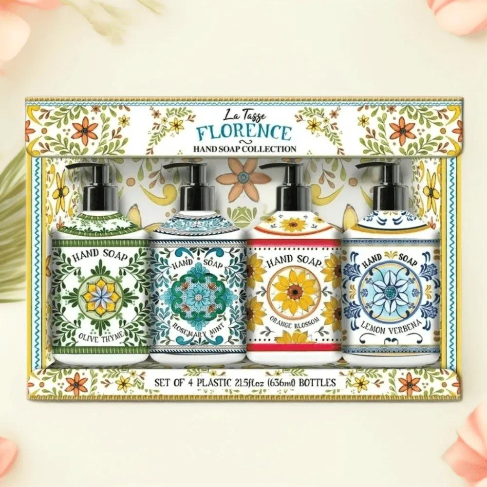 

La Tasse Florence Hand Soap 4-Piece Gift Set